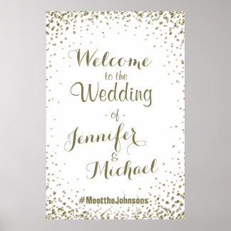 Weddenschap Welkom Poster