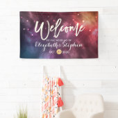 Weddenschap Welkomststerren Nebula Constellations Spandoek (Insitu)