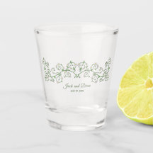 Weddenschap Wijn Heart Shot glass