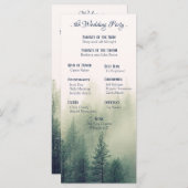 Weddenschap winterbergtanden programma (Voorkant / Achterkant)