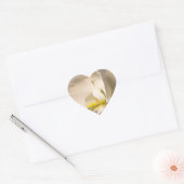 Weddenschap Wit Orchid Envelope Seal Event We Hart Sticker (Envelop)