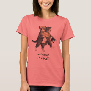Weddenschappen - gewoon gehuwd aangepast t-shirt