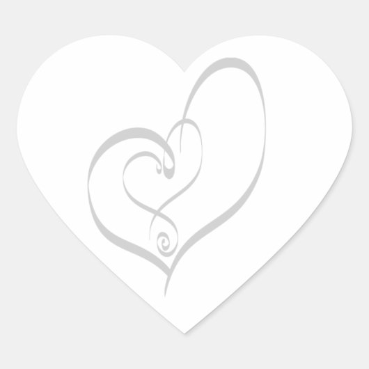 Weddenschappen Hearts Uitnodiging Envelope Seal We Hart Sticker (Voorkant)