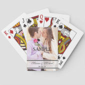 Weddenschappen met foto's pokerkaarten (Achterkant)