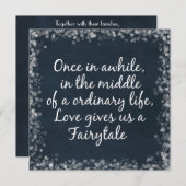 Weddenschappen met liefdesofferte kaart (Voorkant / Achterkant)