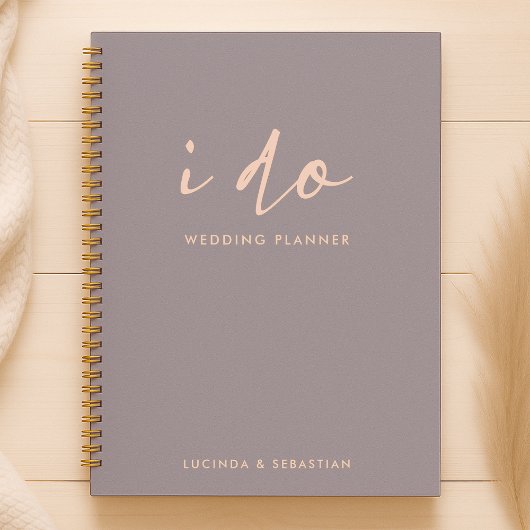 Weddenschappen | Moderne minimale legant die ik do Planner