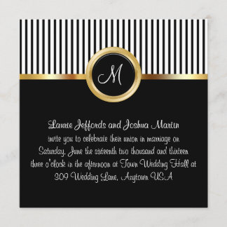 Weddenschappen Monogram Gold Black Kaart