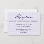 Weddenschappen Ontvangen Paarse harten Kaart (Voorkant)