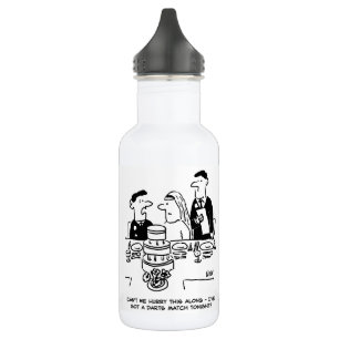 Weddenschappen Ontvanger Bridegroom heeft een Dart Waterfles
