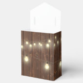 Weddenschappen op Rustic Barn Wood Bedankdoosjes (Geopend)