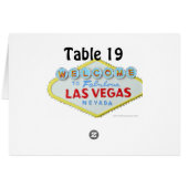 Weddenschappen Opvangtabel Nummer Las Vegas (Achterkant Horizontaal)