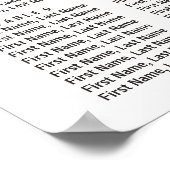 Weddenschappen Poster (Hoek)