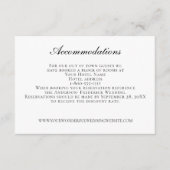 Weddenschappen QR code Wedding Website Informatiekaartje (Voorkant)