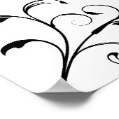 Weddenschappen-receptieschema - Standaardafmetinge Poster (Hoek)