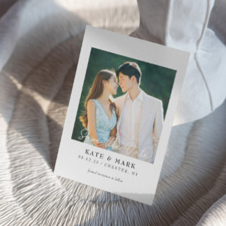 Weddenschappen redden de kaartuitnodiging voor een save the date