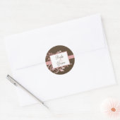 Weddenschappen Ronde Sticker (Envelop)