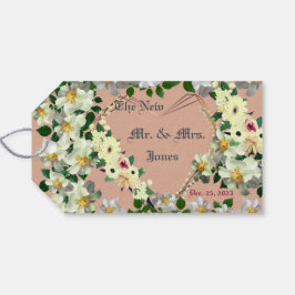 Weddenschappen - Roos van de mosterd Cadeaulabel