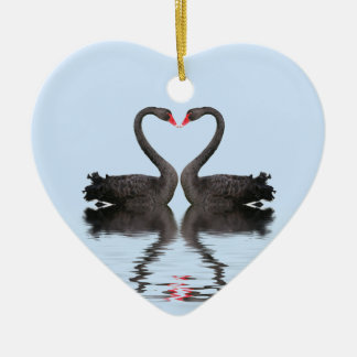 Weddenschappen Sepasj Romancing Swans Wedding Set Keramisch Ornament