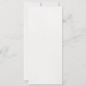 Weddenschappen uitnodigen kaart (Achterkant)