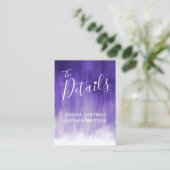 Weddenschappen UV-kaart Informatiekaartje (Staand voorkant)