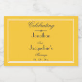 Weddenschappen voor de lentemerkteken sparkling wijnetiket (Enkel label)