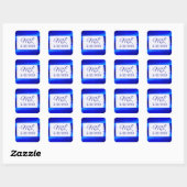 Weddenschapsdatum Bride en Groom Stickers (Vel)
