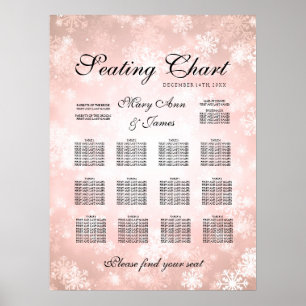 Weddenschapskaart Koper Winter Wonderland Poster