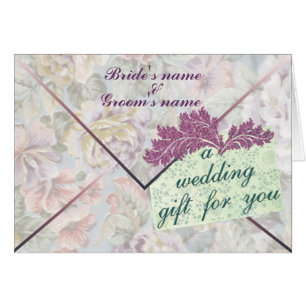 Weddenschapskaart met geld