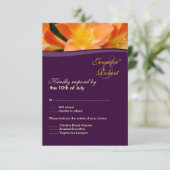 Weddenschapskaart RSVP Kaartje (Staand voorkant)