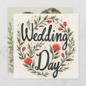 Weddenschapskaarten Feestdagenkaart (Voorkant / Achterkant)