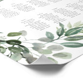 Weddenschapskaartje Foliage Bouquet Poster (Hoek)