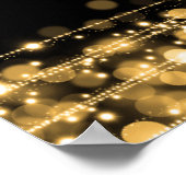 Weddenschapskaartje Goud Poster (Hoek)