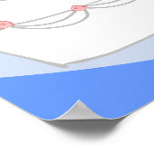 Weddenschapskap Twee bruidjes Poster (Hoek)