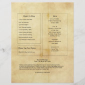 weddenschapsprogramma voor kranten (Achterkant)