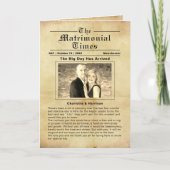  weddenschapsprogramma voor kranten programma (Voorkant)