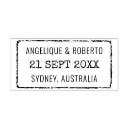 Weddenschapsstempel Aangepaste bestemming Rubberstempel