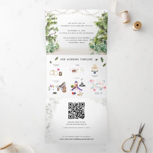 Weddenschapsweek | Het verzamelen van Oaks Waco Drieluik Aankondiging (Binnen)