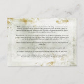 Weddenschapsweek in Italië Informatiekaartje (Achterkant)