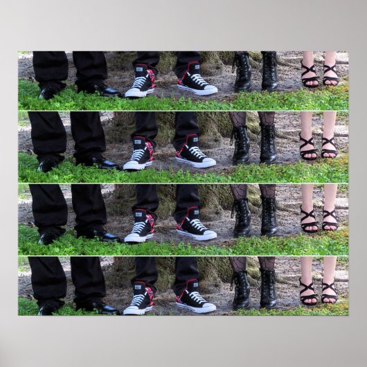 Weddenschoenen Poster (Voorkant)