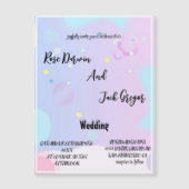 Weddenskaart (Voorkant)