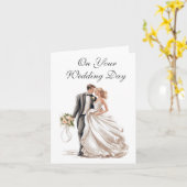 Weddenskaart Kaart (Gele Bloem)