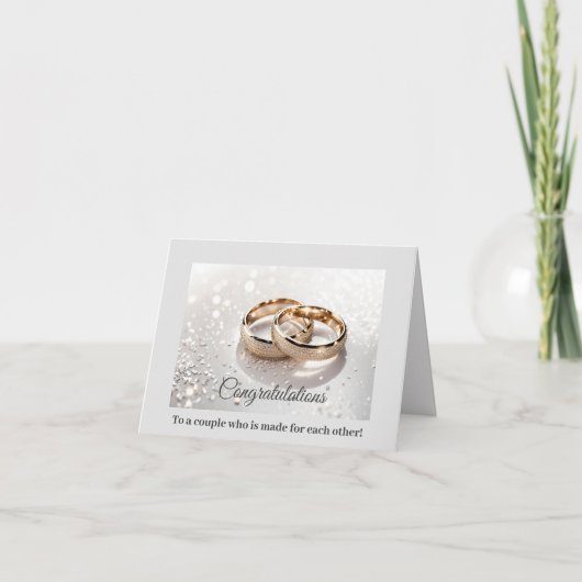 Weddenskaart Kaart (Voorkant)