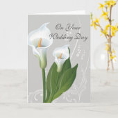 Weddenskaart Kaart (Gele Bloem)