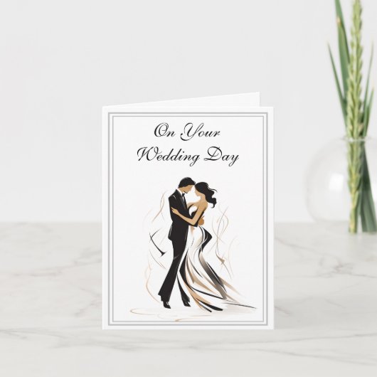 Weddenskaart Kaart (Voorkant)