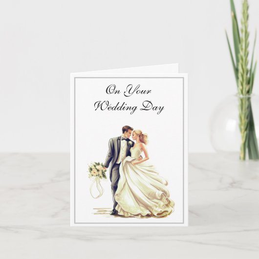 Weddenskaart Kaart (Voorkant)