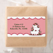 Weddenskaartlabel Etiket (Insitu)