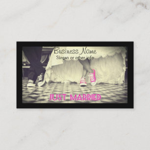 Weddensteller in een Retro Style Fifties Diner Visitekaartje