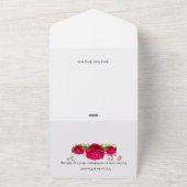 Weddensuitnodiging All In One Uitnodiging (Buitenkant)