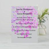 Weddensuitnodiging Folie Uitnodiging (Staand Voorkant)