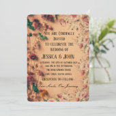 Weddensuitnodiging Kaart (Staand voorkant)